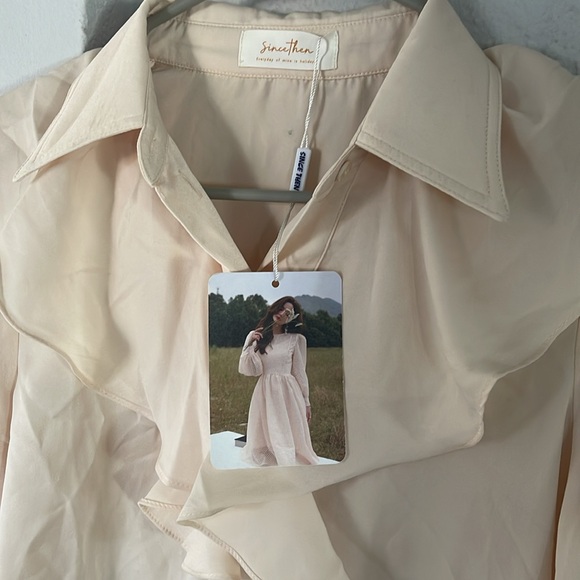 Sincethen long sleeve button up Size Small - Picture 4 of 4